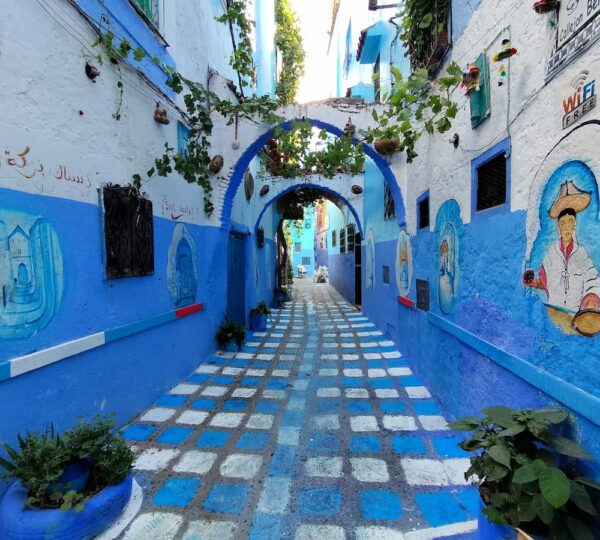 découverte-de-ville-bleu-Chefchaouen-maroc